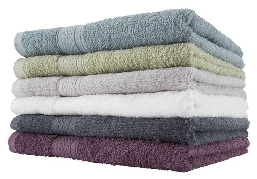 Hand towel UPPSALA 50x90 light grey