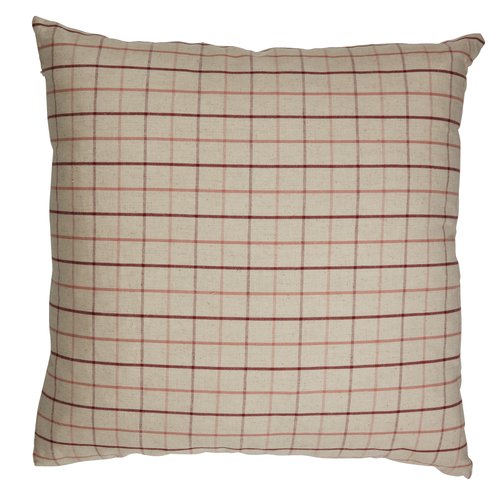 Cushion VALERIANA 50x50 check red