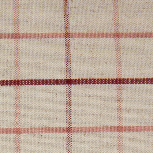 Zierkissen VALERIANA 50x50 karo rot