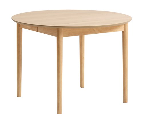 Mesa de jantar MARSTRAND Ø110/110x200 carv