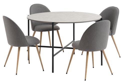 Jysk round deals dining table