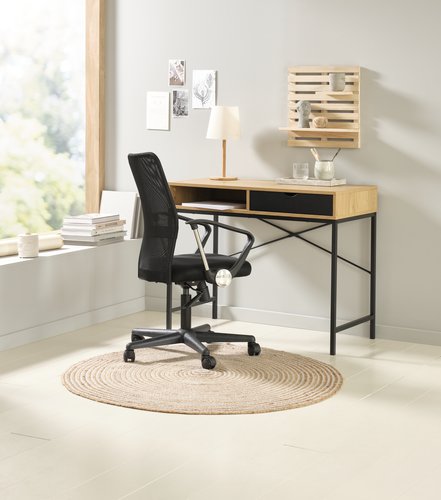 Kancelářská židle DALMOSE černá