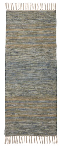 Tapis KUBJELLE 65x160 vert/bleu