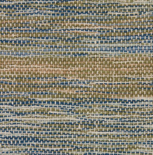 Teppich KUBJELLE 65x160 grün/blau