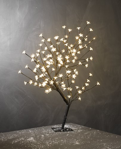 Δέντρο με φωτάκια LED HEIMDAL Υ80cm μ/128 LED και χρονοδ.