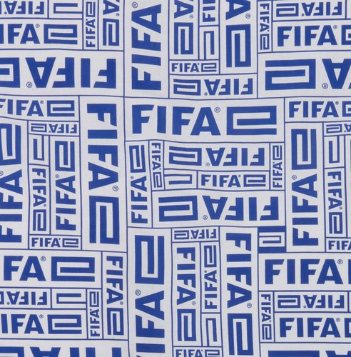 Povlečení FIFA 140x200 modrá/bílá