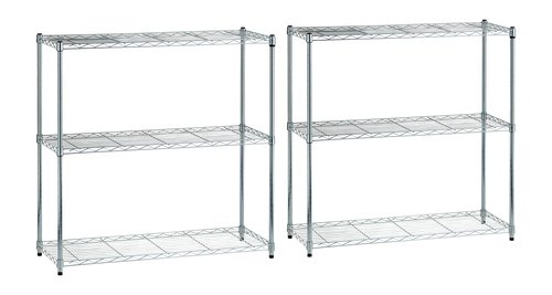 Shelving unit VINDINGE 6 shelves chrome