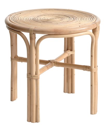 Konferenční stolek LISELEJE Ø50 přírodní
