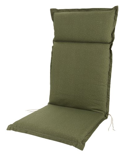 Poduszka ogrodowa na krzesło pozycyjne DAMSBO zielony