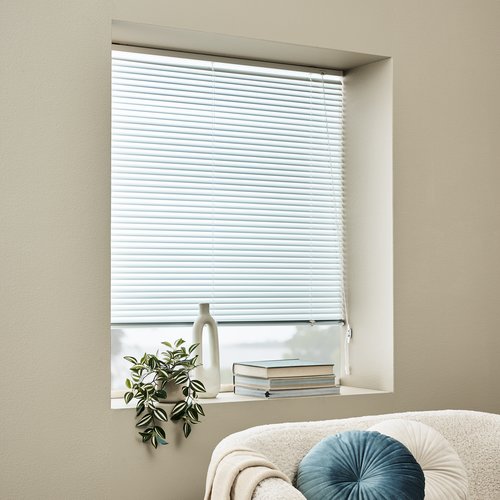 blind BRU 70x160cm alu white JYSK