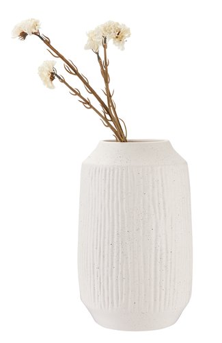 Vaza CHRISTIAN Ø21xV33cm bijela
