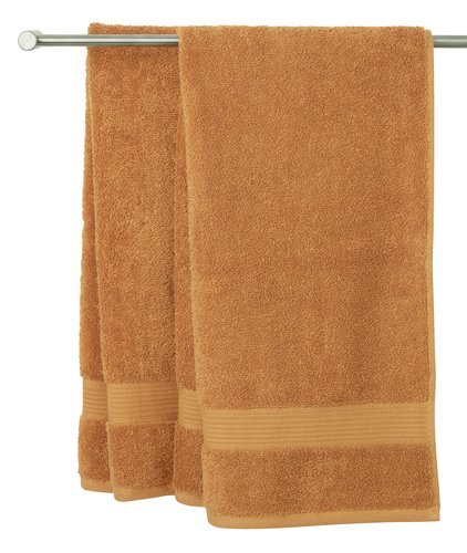 Badehåndklæde KARLSTAD 70x140 gul