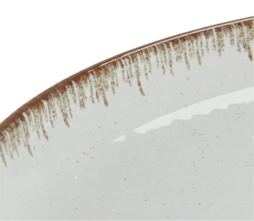 Plate FERDUS D27cm porcelain grey