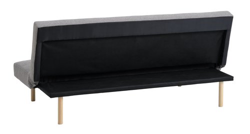 Καναπές-κρεβάτι HOLSTED γκρι ύφασμα