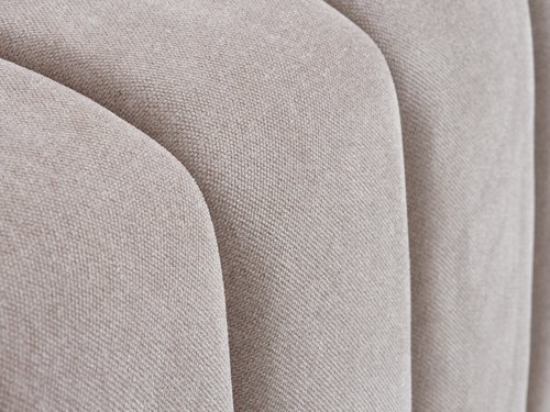 Sofa HUNDIGE 2-seter beige stoff