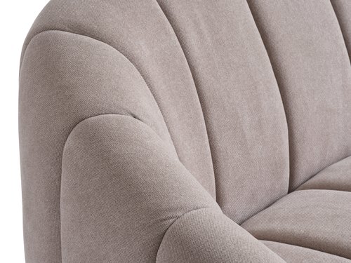 Sofa HUNDIGE 2-seter beige stoff