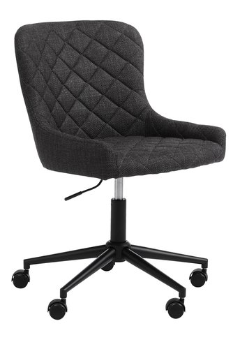 Grey and black desk chair new arrivals