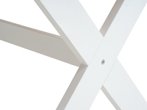 Τραπέζι τραπεζαρίας VISLINGE 90x150 φυσικό/λευκό