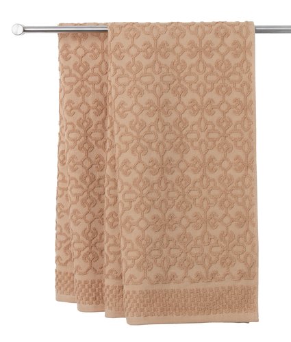 Bath towel STIDSVIG 70x140 latte KRONBORG
