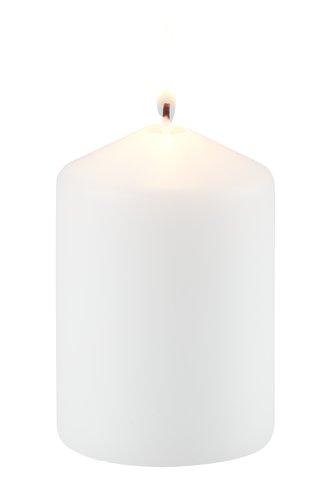 Świeca TORALF Ś7xW10cm biały