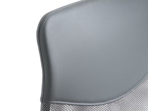 Kancelářská židle BILLUM šedá síťovina/černá