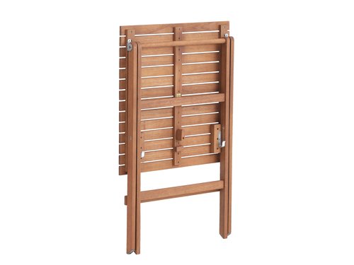 Balkonový stolek EGELUND Š62xD62 tvrdé dřevo