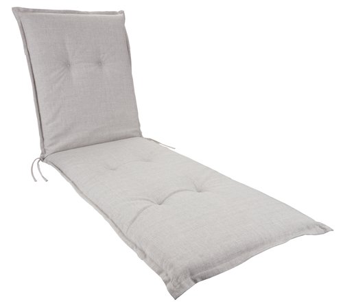 Baštenski jastuk za ležaljke HOPBALLE svetlo siva