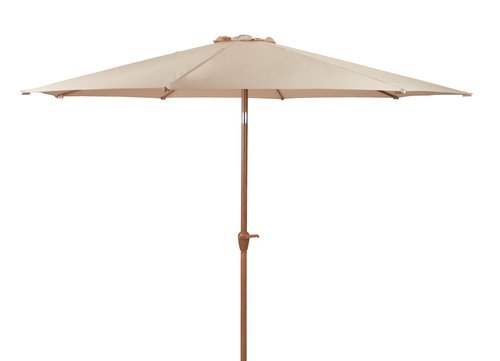 Marktparasol VARSLER Ø320 zand