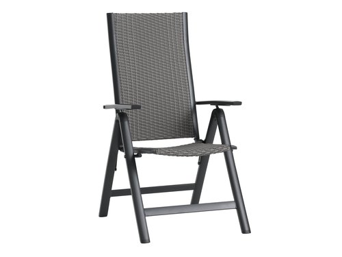 Chaise inclinable UGLEV gris