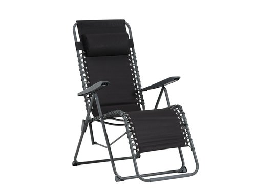 Lounger ULFBORG black