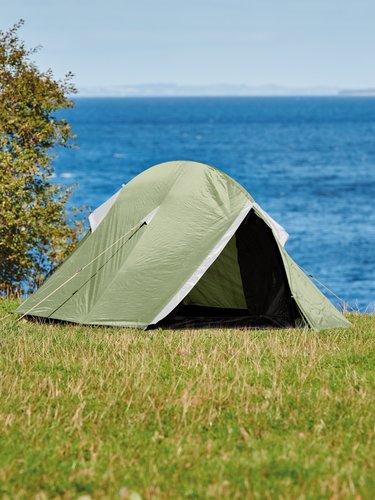Tent MUNKHOLM sleeps 2 green/grey