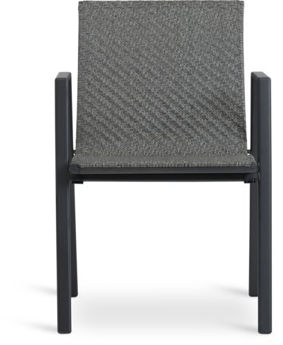 Cadeira empilhável DOVERODDE cinzento