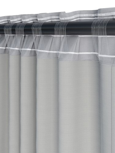 Curtain ROXEN 1x140x245 grey