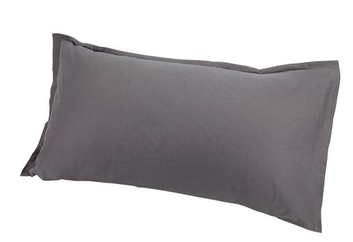 Pillowcase 50x90cm grey KRONBORG