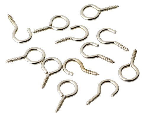 Hooks & eyes for net wire 6+pack of 6