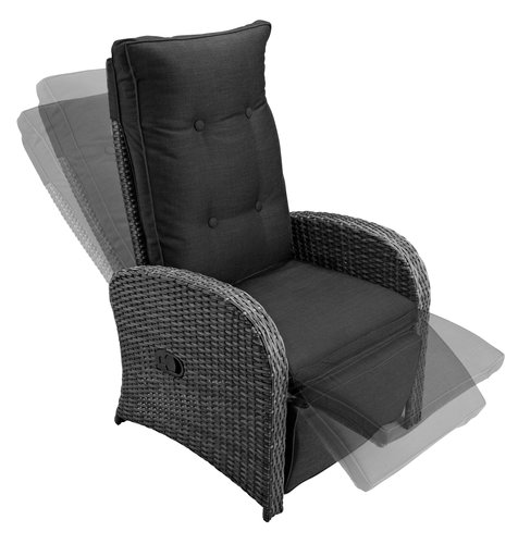 Lounge chair STORD grey