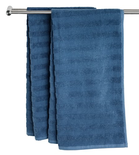 Bath towel TORSBY 65x130 blue