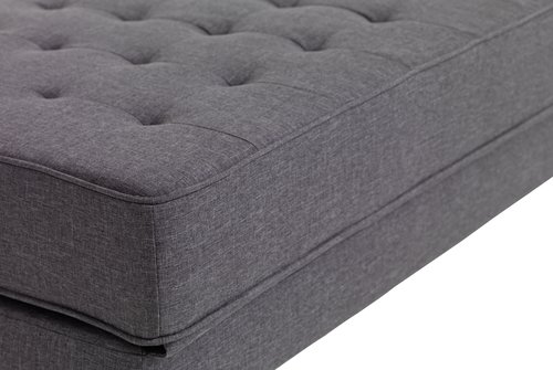 Κρεβάτι-καναπές VARBJERG σκούρο γκρι