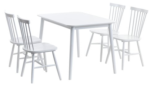 Ruokapöydän tuoli RISLEV valkoinen