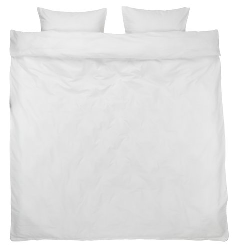 Спално бельо от крепон TINNE 200x220 бяло