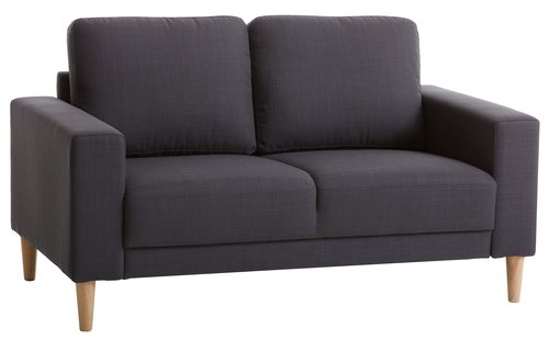 Sofa EGENSE 2-seter mørk grå