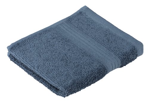 Asciugamano viso KARLSTAD 30x28 blu polv