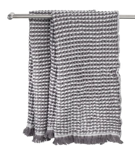 Badehåndklæde IDRE 70x140 grå KRONBORG