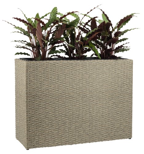 Planter box STOKKAND W30xL83xH60 natural