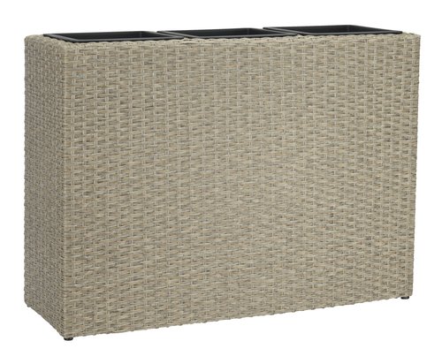 Planter box STOKKAND W30xL83xH60 natural