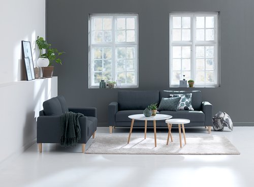 Sofabord GALTEN Ø75 hvit