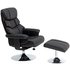 Sessel m/Hocker HASSELAGER schwarz JYSK