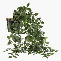 Kunstig plante OLIVER t/oppheng m/potte