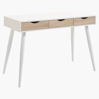 Skrivbord PLOVSVAD 50x110 ek/vit