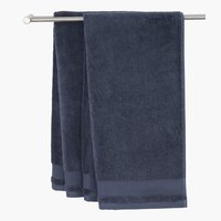 Badlaken NORA 100x150 donkerblauw